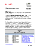 Sharp MX-4140N Government Compliance