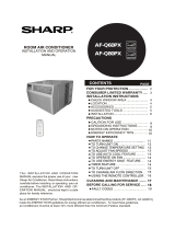 Sharp AF-Q80PX User manual