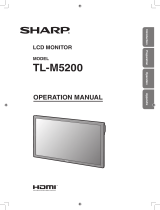 Sharp TL-M5200 Owner's manual