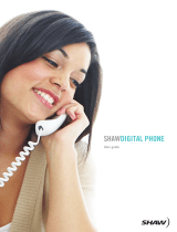 Shaw Digital Phone User manual
