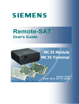 Siemens MC35 User manual
