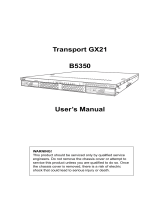SIIG GX21 User manual