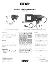 Sinar back eMotion / CMV Interface 552.36.095 User manual