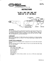 Sioux Tools 1464 User manual