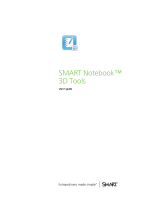 SMART Technologies 3D Tools User manual