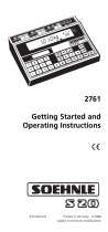 Soehnle 2761 User manual