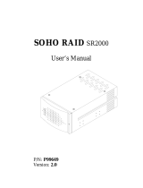 Soho RAID SR2000 User manual