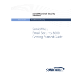 SonicWALL 8000 User manual
