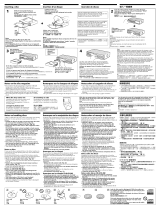 Sony CDX-T68PKG Owner's manual