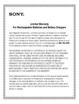 Sony CP-ELS Warranty