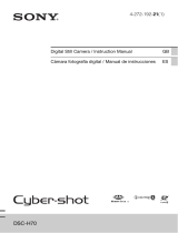Sony Cyber Shot DSC-H70 User manual