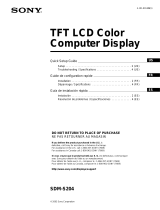 Sony SDM-S204 User manual