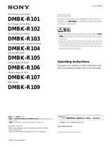 Sony DMBK-R102 User manual