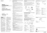 Sony PCWA-AR800 User manual