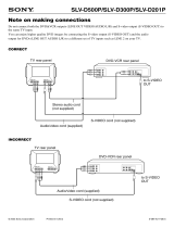 Sony SLV-D201P User manual