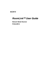 Sony ROOMLINK PCNA-MR10 User manual