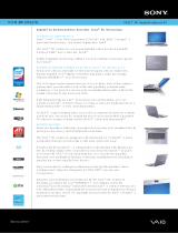Sony VAIO VGN-FW280H User manual