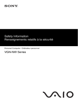 Sony VPCB11 User manual