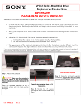 Sony VPCL111FX/B Installation guide