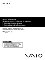 Sony VPCL222FX/B Safety guide