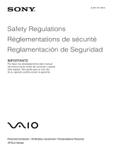 Sony VPCL231FX/B Safety guide