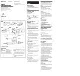 Sony WM-FX280 User manual