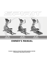 Spirit XE 100 User manual