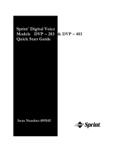 Sprint Nextel DVP 403 User manual
