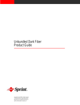 Sprint Nextel Unbundled Dark Fiber User manual
