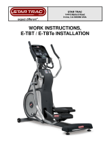 Star Trac E Series TBT E-TBTi User manual