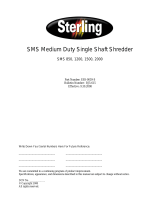 Sterling 1500 User manual