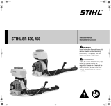 STIHL SR 450 User manual