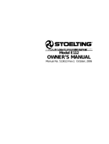 Stoelting E112 User manual