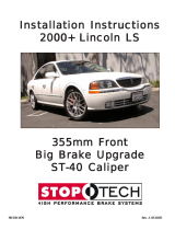StopTech Automobile ST-40 User manual
