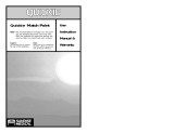 Sunrise Medical Quickie Quickie Match Point User manual