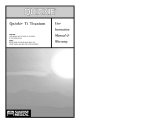 Sunrise Medical Quickie Ti Titanium User manual