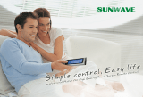 Sunwave Tech. Touch Screen Remote Control User manual