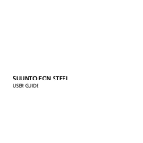 Suunto EON Steel User manual