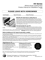 Tamarack Technologies Fan HV User manual