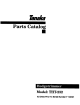 Tanaka THT-232 User manual