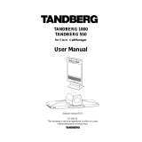 TANDBERG MXP 550 User manual