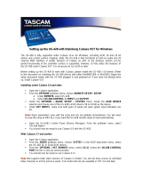 Tascam US-428 User manual