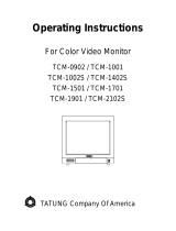 Tatung TCM-1002S User manual
