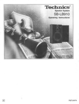 Technics SB-LB910 User manual