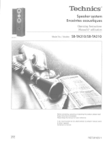 Technics SB-TA210 User manual