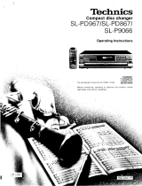 Panasonic SL-PD967 User manual
