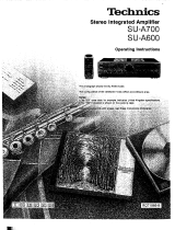 Technics SU-A700 User manual