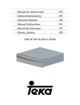 Teka CPX15/CP User manual