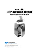 Teledyne 6712SR User manual