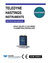 Teledyne HFC-E-202 User manual